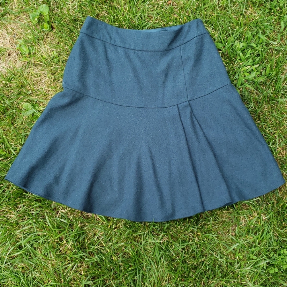 NWOT - Lovely Forest Green Wool Skirt by Boden